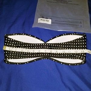 Ashley Graham Bandeau Swim Top